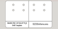EZO HSA750 Hipshot A-Style Bridge Layout & Drill Guide